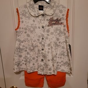 Harley Davidson capri set